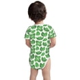 thumbnail image 2 of Rocae Green Leaves for Baby Cotton Short-Sleeve Bodysuits for Unisex Onesies Bodysuit-3 Months, 2 of 7