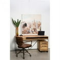 thumbnail image 4 of Moe's Home Collection Colvin Bureau d'Écriture en Bois avec Base en Fer Naturel, 4 of 6