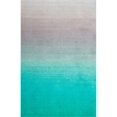thumbnail image 1 of nuLOOM Ombre Shag Turquoise 2' 6" x 10' Coureur, 1 of 2