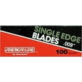 American Line Single Edge Razor Blades Carbon Steel, 100 Pieces
