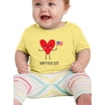 thumbnail image 1 of Happy 4Th Of July Heart T-Shirt Infant -Image by Shutterstock,  18 Months, 1 of 4