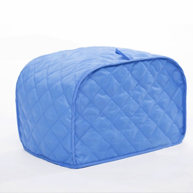 Namzi Toaster Cover Polyester Mesh Toaster Dust Cover Pan Protector for Two Slice Toaster Appliances and Dust Fingerprint Protection (Blue)