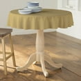 thumbnail image 2 of LA Linen Polyester Poplin Tablecloth 58-Inches Round, Taupe, 2 of 2