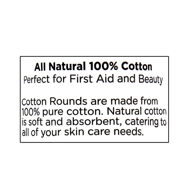 Equate Beauty Premium Cotton Rounds, 100 Count