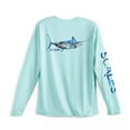 thumbnail image 2 of SCALES PRO Tropical Marlin Performance Light Blue, 3XLarge Long Sleeve, 2 of 9