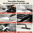thumbnail image 5 of 2500w Handheld High-Temperature Pressurized Steam Cleaner With 6 Adjustable Levels, Portable Multi-Surface Steam Cleaner For Kitchen, Bathroom, Furniture, Car & Window Cleaning, 5 of 7