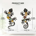 thumbnail image 5 of Liffy Metal Gecko Wall Decor Large 2 Pack, Outdoor Lizard Wall Art for Home,Garden Fence(15inch), 5 of 8