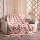 thumbnail image 1 of Christmas Flannel Christmas Tree Blanket Forest Snow Scene Thickened Printed Blanket Double Sided Plushs Nap Blanket Shawl Holiday Gift Blanket, 1 of 6