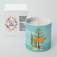 thumbnail image 2 of Carolines Treasures CK4510CDL 3.75 x 3.25 in. Unisex Celestial Eye Goldfish Merry Christmas 10 oz Decorative Soy Candle, 2 of 5