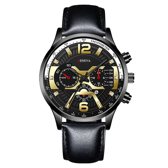 Reloj de cuarzo para hombre, Relojes de imitación para hombre, Reloj mecánico de cuarzo, Reloj de negocios con cinturón, Reloj de negocios para hombre, Reloj cronógrafo de acero inoxidable para hombre
