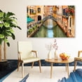 thumbnail image 4 of IDEA4WALL Landscape Canvas Wall Art Italy City Canvas Prints Modern Home Wall Decor, 24"x36", 4 of 5
