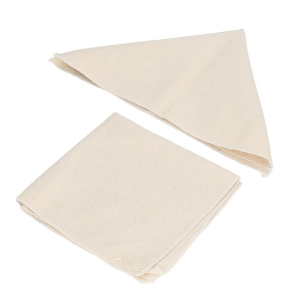 Tela 2 Piezas De Tela De Monje Tela De Tufting Overlocking Grande Tela De Monje Primaria Para DIY Alfombra Punch Tufting Gun 36x34,7 cm