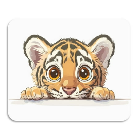 

ALAZA Dish Drying Mat for Kitchen A Cute Tiger Counter Absorbent Draining Pad 19.7 x15.7