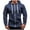 Navy, variant on Yindaity Mens Slim Fit Lightweight Zip Up Hoodie with Pockets Long Sleeve Full-Zip Hooded Sweatshirt GY2,2XL