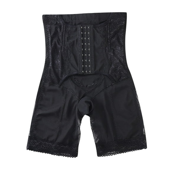 Odeerbi Shapewear for Women Tummy Control Waist Trainer Waist Lace Body Shaper Corset Tummy Slimming Girdles Shaping Clothes Black