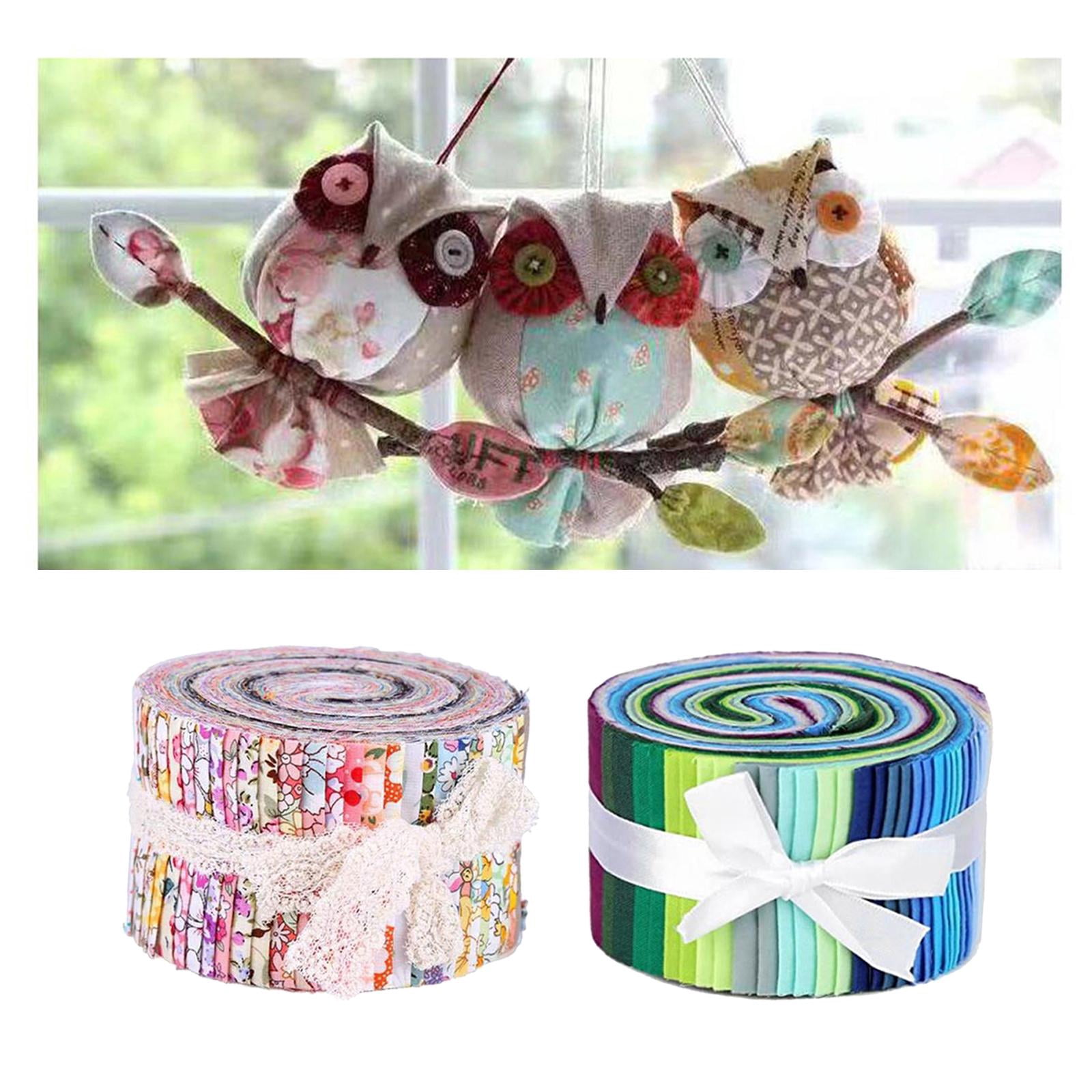 Lot De 5 Tissus Fat Quarter Multicolores 100% Coton - Pour Patchwork, Artisana