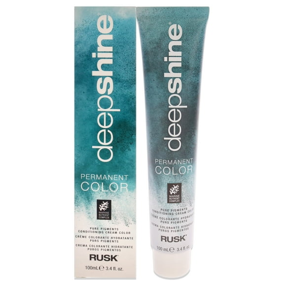 Deepshine Pure Pigments Conditioning Cream Color - 6.3G Dark Golden Blonde by Rusk for Unisex - 3.4 oz Hair Color