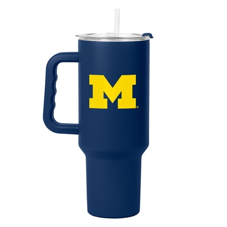 Michigan Wolverines 40 oz. Handle Tumbler