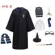 thumbnail image 1 of Capa de Slytherin Potter para niños y adultos, disfraz de Halloween, Cosplay de Navidad, capa con corbata, bufanda, falda de vestido de varita, 1 of 4