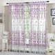 thumbnail image 1 of Cortina transparente de lujo con diseño de peonías y flores de shyuyusa para dormitorio, de 84 pulgadas de largo, con bordado floral, de gasa de tul para sala de estar, con bolsillo para barra y 1, 1 of 8