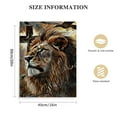thumbnail image 2 of JEUXUS Lion Eagle Wall Art Lion Wall Decor Christian Lion Of Judah Pictures Canvas Prints Artwork Masculine Modern Home Decorations Gifts For Men Living Room Bedroom Bathroom Framed, 2 of 5