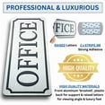 thumbnail image 4 of The Office Sign Self-Adhesive Sign 10 X 4 Inch Door Or Wall Sign, 4 of 6