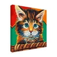 thumbnail image 2 of Trademark Fine Art 'Kitten in Basket I' Canvas Art by Carolee Vitaletti, 2 of 4