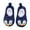 A-Navy, variant on Gpaecead 0-5Years Winter Baby Boys Girls Fleece Lined Non-Slip Keep Warm Home Cotton Slippers Khaki