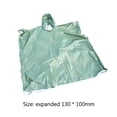 thumbnail image 3 of Impermeable de emergencia Película de aluminio Poncho Cubierta de lluvia Capucha Manta de supervivencia al aire libre, 3 of 5