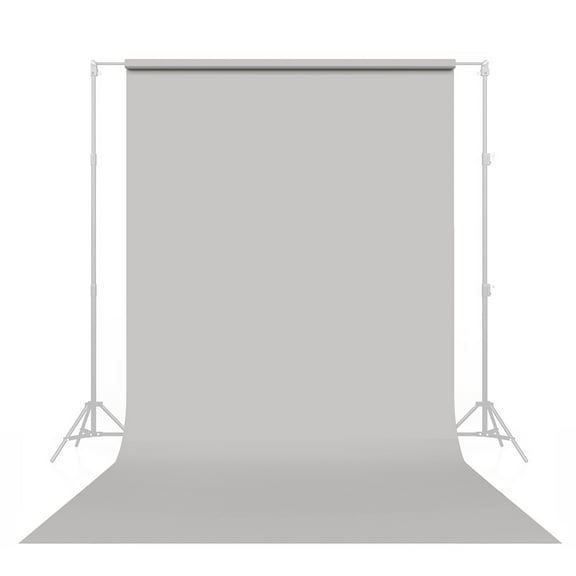 Savage Widetone Seamless Background Paper, 86" wide x 36' Gray Tint, #57
