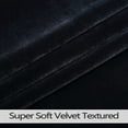 thumbnail image 6 of 2 Pcs Velvet Curtains Panels, Soft Luxury Rod Pocket Shade Curtain Drapes Home Decor, 6 of 9
