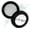 Silver, variant on LA Girl, Glitterholic Glitter Topper Holo, 0.04 Ounce
