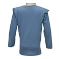 thumbnail image 2 of Playera George Talla 6 Pliegues Corazón y Flores Azul, 2 of 4
