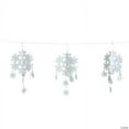 thumbnail image 2 of Dimensional Snowflake Garland - Party Decor - 1 Piece, 2 of 2