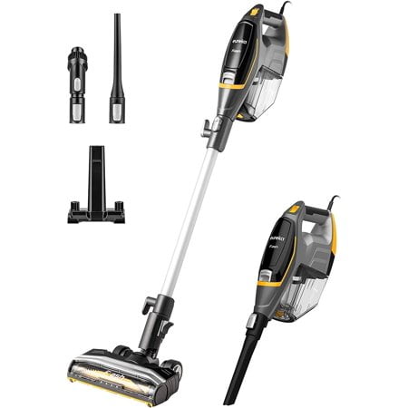 Eureka Flash Lightweight Stick Vacuum Cleaner,15KPa Powerful Suction, 2 in  1 Corded Handheld Vac for Hard Floor and Carpet, Black, NES510