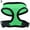 Green, variant on Walbest Soft Mesh Dog Puppy Walk Collar Harness No Choke Over-The-Head Breathable, Adjustable Pet Control Chest Belt and Quick-Release Buckle