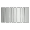 thumbnail image 2 of Black Metal Framed 10 Piece Accent Mirror Variety Set, 2 of 14