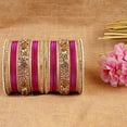thumbnail image 3 of Indian Ethnic Partywear Handmade Bangles for Women – Elegant Traditional Jewelry Perfect for Weddings, Festivals & Everyday Wear, 3 of 6