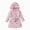 G217-Hot Pink, variant on HFHAPW Toddler Robes Cute Pattern Bathrobe Unisex Kids Robe Baby Flannel Hoodie Pajamas Sleepwear for 1T 2T 3T 4T 5T 6T 7T(Hot Pink,3-4 Y )