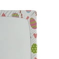 thumbnail image 3 of Ambesonne Easter Fitted Sheet 2 Pcs Set, Colorful Eggs Leaves Hearts, King, Multicolor, 3 of 3