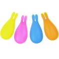 thumbnail image 1 of COSMOS Lot de 4 Couleurs Assorties Support de Sachet de Thé en Silicone en Forme de Lapin pour Tasse, 1 of 6