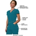 thumbnail image 7 of Green Town Scrubs for Women Scrub Set - Jogger Pant and V-Neck Top, 6 Pockets, Easy Care Uniforms, 7 of 7