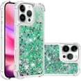thumbnail image 2 of Case for iPhone 14 Pro Max,Flowing Bling Liquid Hearts Sparkle Moving Glitter Quicksand Waterfall Anti-Fall Protective Girls Women Shockproof Phone Case for iPhone 14 Pro Max,6.7 inch 2022 (Silver), 2 of 8