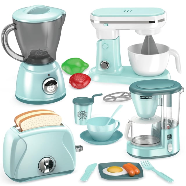 Kitchen Playset Shemira Toys para niñas de 3 a 8 años con accesorios