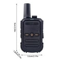 Yeasu Waki Talkie 2way Phones 10 Meter Base Station Ham KD C51 Mini