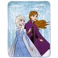 thumbnail image 1 of Frozen Silk Touch Fleece Throw, 1 of 6