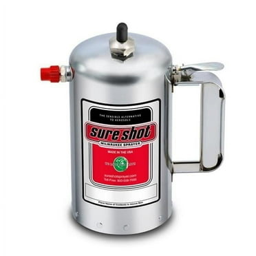 Milwaukee Sprayer  32 oz Adjustable Nozzle Nickel & Chrome Plated Sure Shot Sprayer