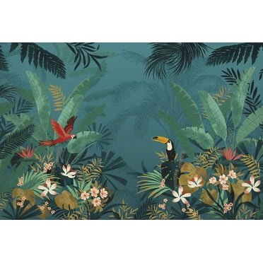 Enchanted Jungle Wall Mural
