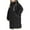 Black, variant on Otqutp Girls Heavyweight Long Puffer Jacket Kids Windproof Warm Solid Cozy Quilted Padded Down Coat with Pockets Hooded Outwear
