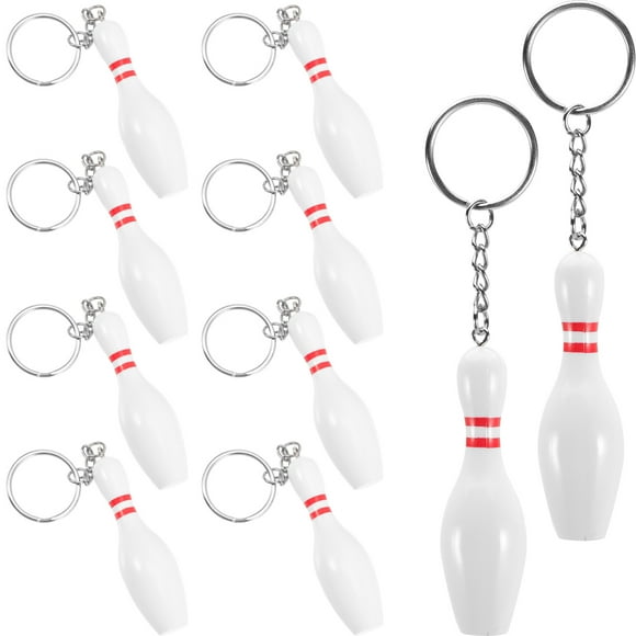 YSNOOWE 12 Pcs Mini Quilles Blanches en PVC pour Fournitures de Bureau